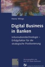 Digital Business in Banken af Heinz Wings