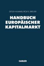 Handbuch Europaischer Kapitalmarkt