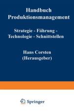 Handbuch Produktionsmanagement