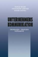 Unternehmenskommunikation af Hans-Dieter Gartner