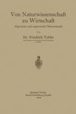 Von Naturwissenschaft Zu Wirtschaft af Friedrich Tobler