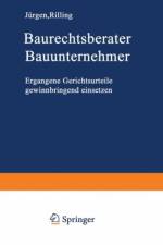 Baurechtsberater Bauunternehmer af Jurgen Rilling