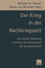 Krieg in Der Nachkriegszeit