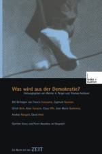 Was Wird Aus Der Demokratie?