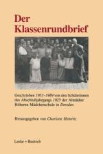 Der Klassenrundbrief