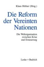 Reform Der Vereinten Nationen