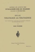 Teratologie Und Teratogenese af Hans Przibram
