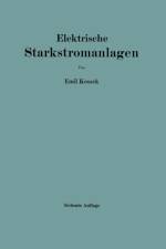 Elektrische Starkstromanlagen af Emil Kosack