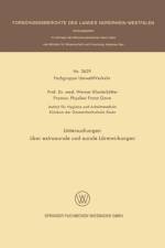Untersuchungen UEber Extraaurale Und Aurale Larmwirkungen af Werner Klosterkoetter