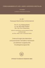 Untersuchungen Des Stationearen Und Dynamischen Verhaltens Mechanische Und Elektrisch Vorgesteuerter Druckbegrenzungsventile af Wolfgang Backé
