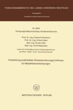 Erarbeitung Praktikabler Dimensionierungsrichtlinien Feur Metallklebverbindungen