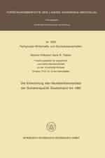 Entwicklung Des Haustextilienmarktes Der Bundesrepublik Deutschland Bis 1985 af Diplom-Volkswirt Hans R Tieben