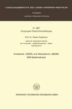 Kinetische-KESR Und Modulations-MESR ESR Spektroskopie af Reiner Sustmann