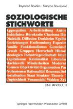 Soziologische Stichworte af Francois Bourricaud