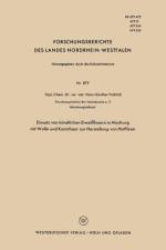 Einsatz Von Kunstlichen Eiweissfasern in Mischung Mit Wolle Und Kaninhaar Zur Herstellung Von Hutfilzen af Hans Gunther Froehlich
