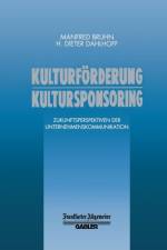 Kulturfoerderung Kultursponsoring
