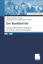 Bankbetrieb