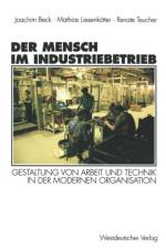 Mensch Im Industriebetrieb