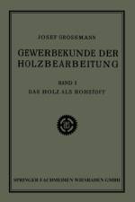 Holz ALS Rohstoff af Josef Grossmann