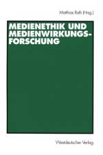 Medienethik Und Medienwirkungsforschung