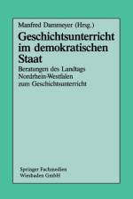 Geschichtsunterricht Im Demokratischen Staat