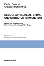 Demographische Alterung Und Wirtschaftswachstum