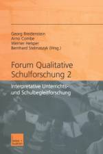 Forum Qualitative Schulforschung 2