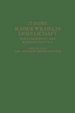 25 Jahre Kaiser Wilhelm-Gesellschaft ƶur Foerderung Der Wissenschaften af Max Hartmann