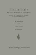 Planimetrie af Adolf Hess