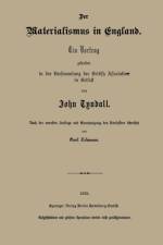 Materialismus in England af John Tyndall