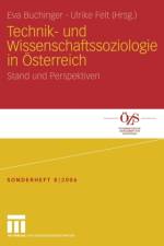 Technik- Und Wissenschaftssoziologie in OEsterreich