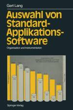 Auswahl Von Standard-Applikations-Software af Gert Lang