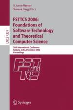 FSTTCS 2006: Foundations of Software Technology and Theoretical Computer Science