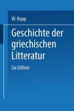 Geschichte Der Griechischen Litteratur af Waldemar Kopp
