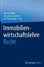 Immobilienwirtschaftslehre - Recht