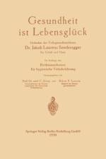 Gesundheit Ist Lebensgluck af Friedrich Hermann Lorentz