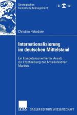 Internationalisierung Im Deutschen Mittelstand af Christian Habedank