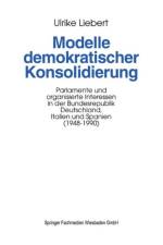 Modelle Demokratischer Konsolidierung