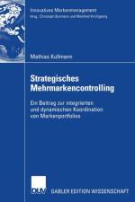 Strategisches Mehrmarkencontrolling af Mathias Kullmann