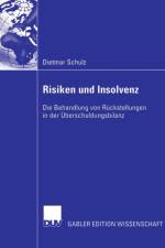 Risiken Und Insolvenz af Dietmar Schulz