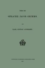 UEber Die Sprache Jacob Grimms af Karl Gustaf Andresen