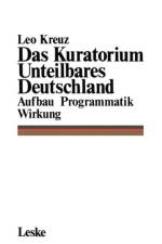 Kuratorium Unteilbares Deutschland af Leo Kreuz