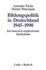 Bildungspolitik in Deutschland 1945-1990