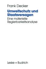 Umweltschutz Und Staatsversagen