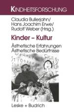 Kinder -- Kultur