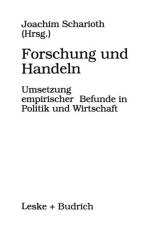 Forschung Und Handeln