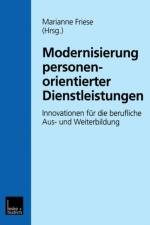 Modernisierung Personenorientierter Dienstleistungen