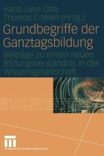 Grundbegriffe Der Ganztagsbildung