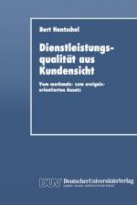 Dienstleistungsqualitat Aus Kundensicht af Bert Hentschel
