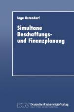 Simultane Beschaffungs- Und Finanzplanung af Inge Ostendorf